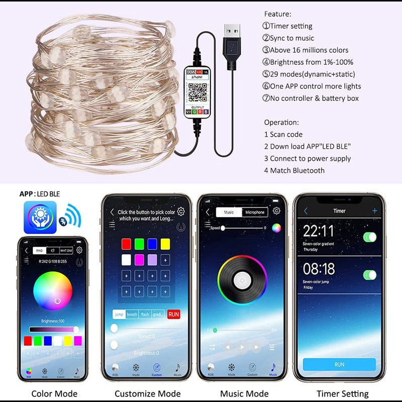 Tongdaytech LED String Light Bluetooth App