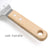 Stainless steel round pizza shell non-stick spatula Pizza spatula with oak handle