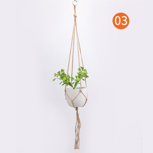 A flower pot for wall decoration