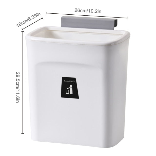 Smart bucket kitchen cabinet storage Recycle bins