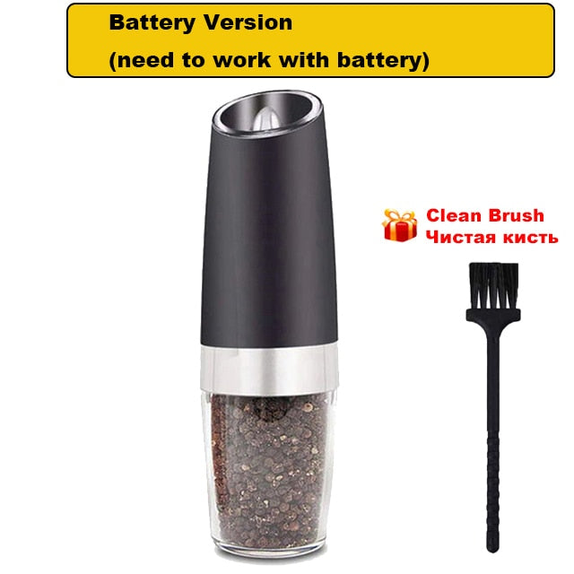 Rechargeable electric spice grinder