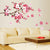 DIY flowers pvc home wall art poster stickers